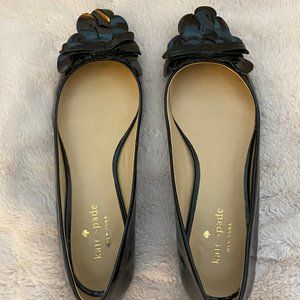 Kate Spade BLK Patent Leather Ballet Shoes_SZ 6.5